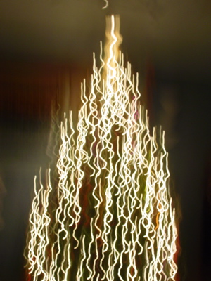 lightening christmas tree