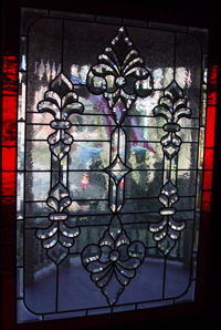 stained glass leaded window